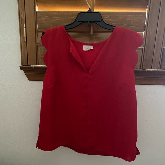 Red Meloday blouse size Large - Picture 2 of 2